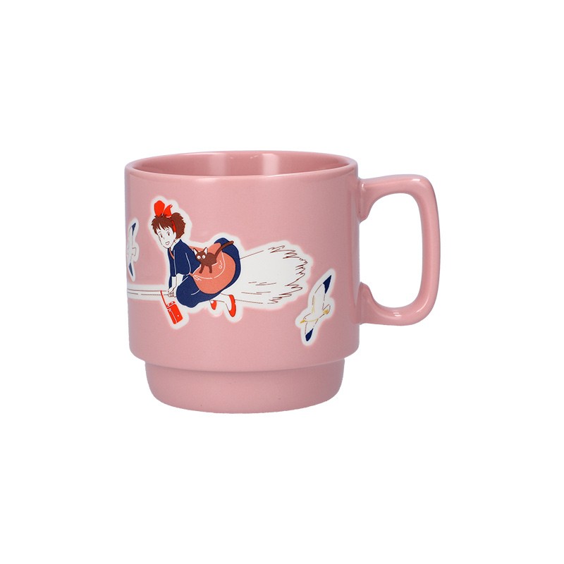 Mugs et tasses - Mug couleur gauffré Kiki vole - Kiki la petite sorcière
