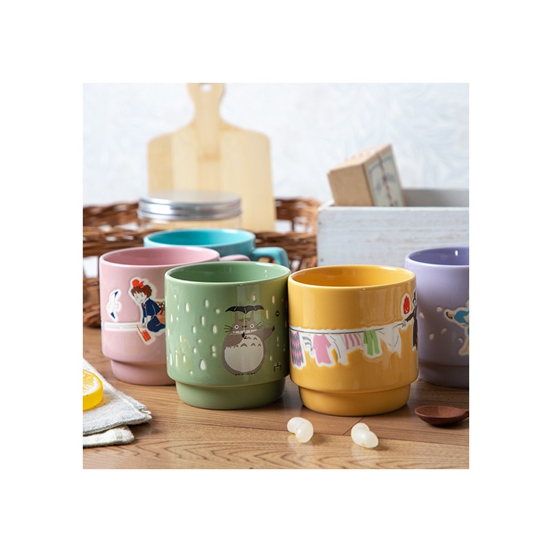 Mugs et tasses - Mug couleur gauffré Kiki vole - Kiki la petite sorcière