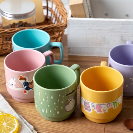 Tazas y tazones - Taza de color con relieve Detergente grande - El castillo ambulante