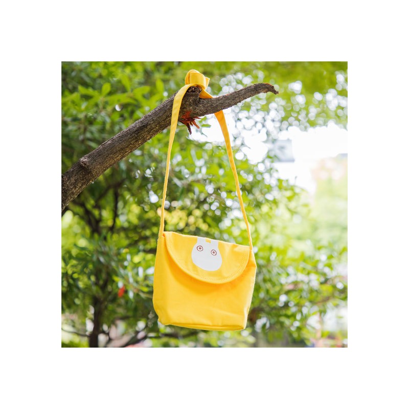 Accessoires - Pochette jaune Totoro Blanc - Mon Voisin Totoro
