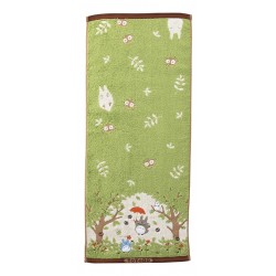 Linge de maison - Serviette Totoro Dans le Bosquet 34x80 cm - Mon Voisin Totoro