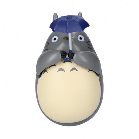 Jouets - Figurine Culbuto Totoro Gris Parapluie - Mon Voisin Totoro