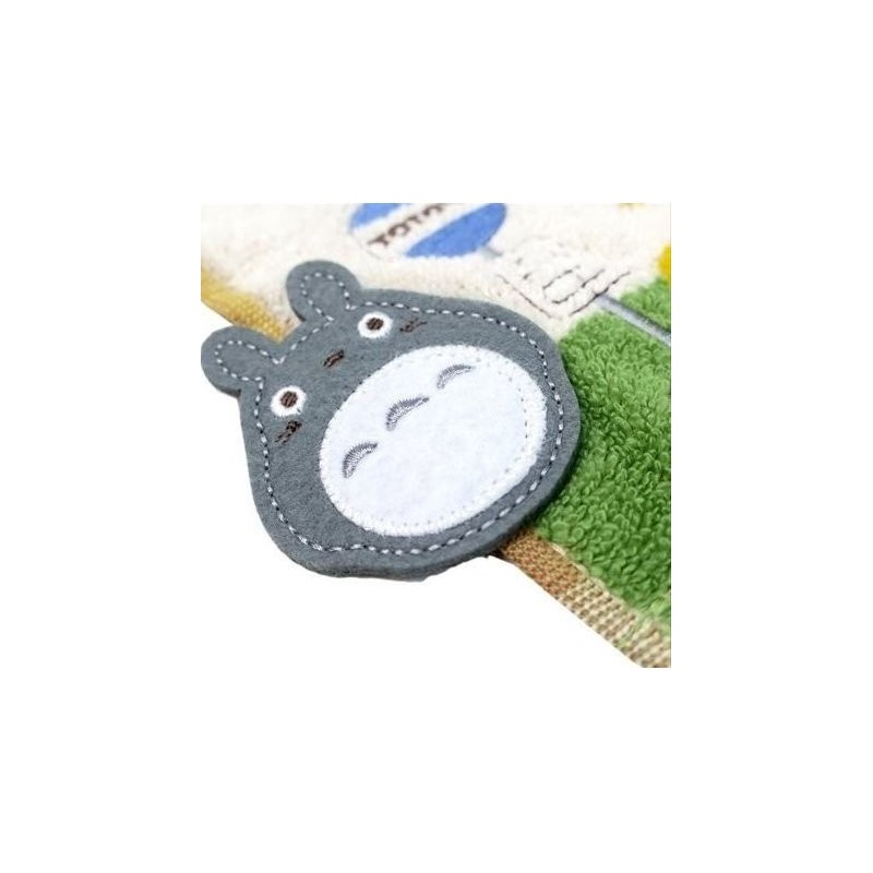 Linge de maison - Grande Serviette Chatbus en Chemin 60x120 cm - Mon Voisin Totoro