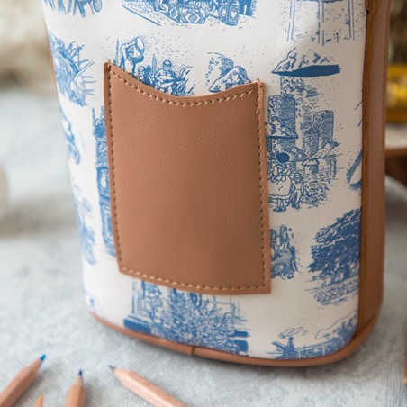 Accesorios - Bolsa azul Nostalgia - Susurros del corazón