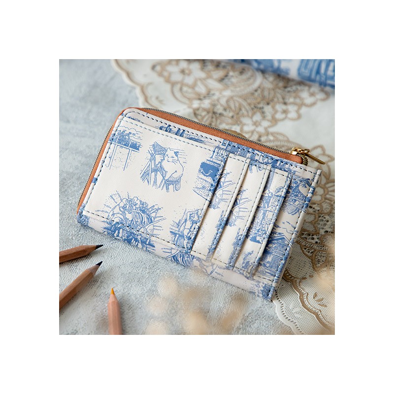 Accessoires - Portefeuille Bleu Nostalgie - Si tu tends l'oreille