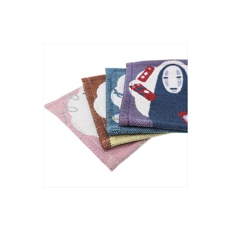 Kitchen and tableware - Set of 4 Coasters Chihiro Pastel - Sprited Away
