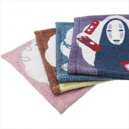Kitchen and tableware - Set of 4 Coasters Chihiro Pastel - Sprited Away