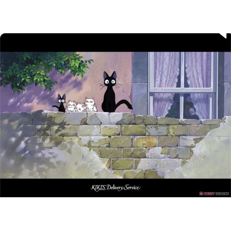 Storage - A4 Size Clear Folder Family of Jiji & Lily - Kiki's Delivery Service