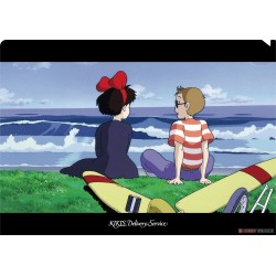 Storage - A4 Size Clear Folder Kiki & Tombo by the sea - Kiki's Delivery Servic