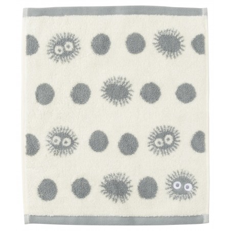 Household linen - Mini Towel Kurosuke Silhouette 33x36 cm - My Neighbour Totoro