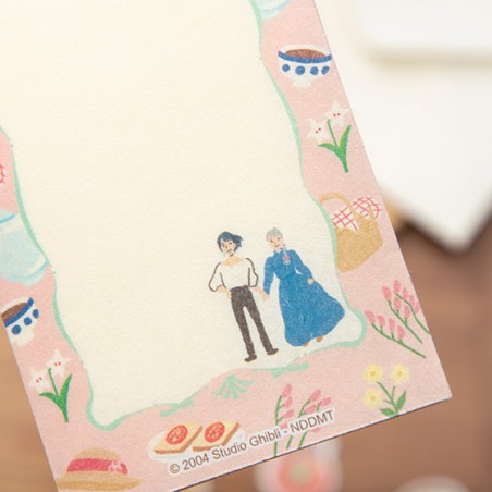 Postales y papel de cartas - Papelería Break Time Flores - El castillo ambulante