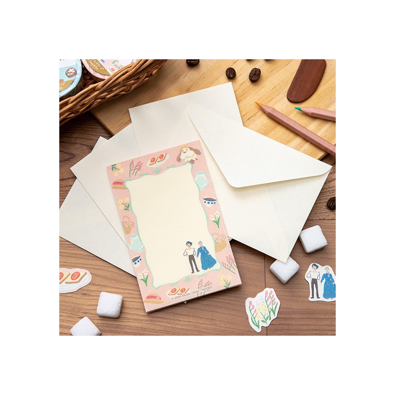 Postales y papel de cartas - Papelería Break Time Flores - El castillo ambulante