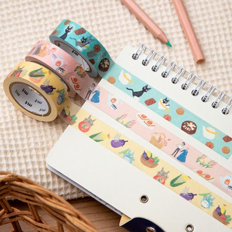 Accesorios de escritorio - Masking Tape Break Time Verduras - Mi vecino Totoro