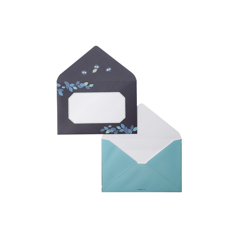 Cartes postales et Papier à lettres - Papier à lettres et chemise Noiraudes Feuillage - Mon Voisin Totoro