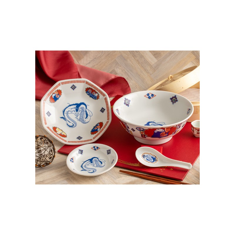 Cuisine et vaisselle - Assiette creuse Haku dragon M - Le Voyage de Chihiro