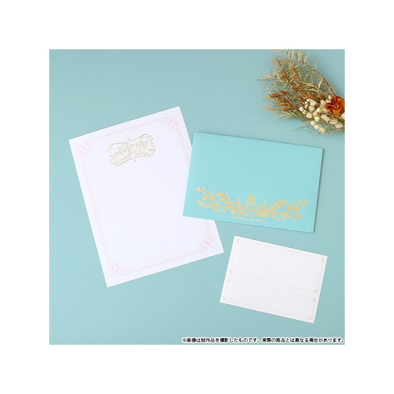 Postales y papel de cartas - Juego de papelería Flores - El castillo ambulante