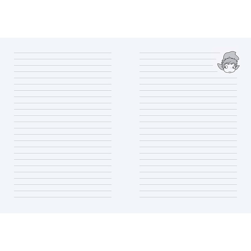 Carnets et Cahiers - Carnet de notes Ponyo & Sosuke - Ponyo sur la falaise