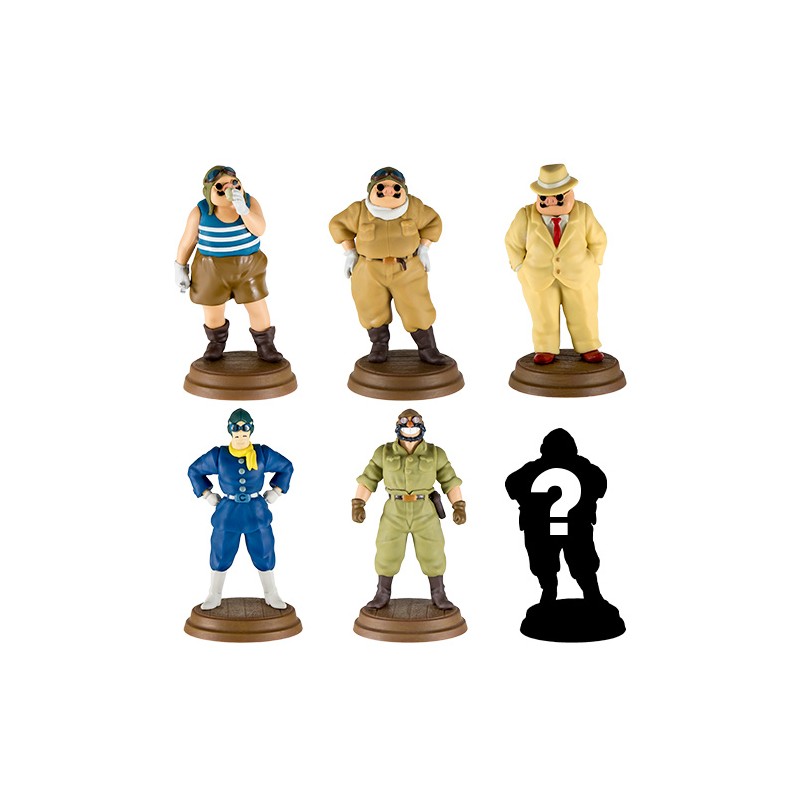 Figurines - Pose Collection Assort. de 6 Figurines Marco - Porco Rosso