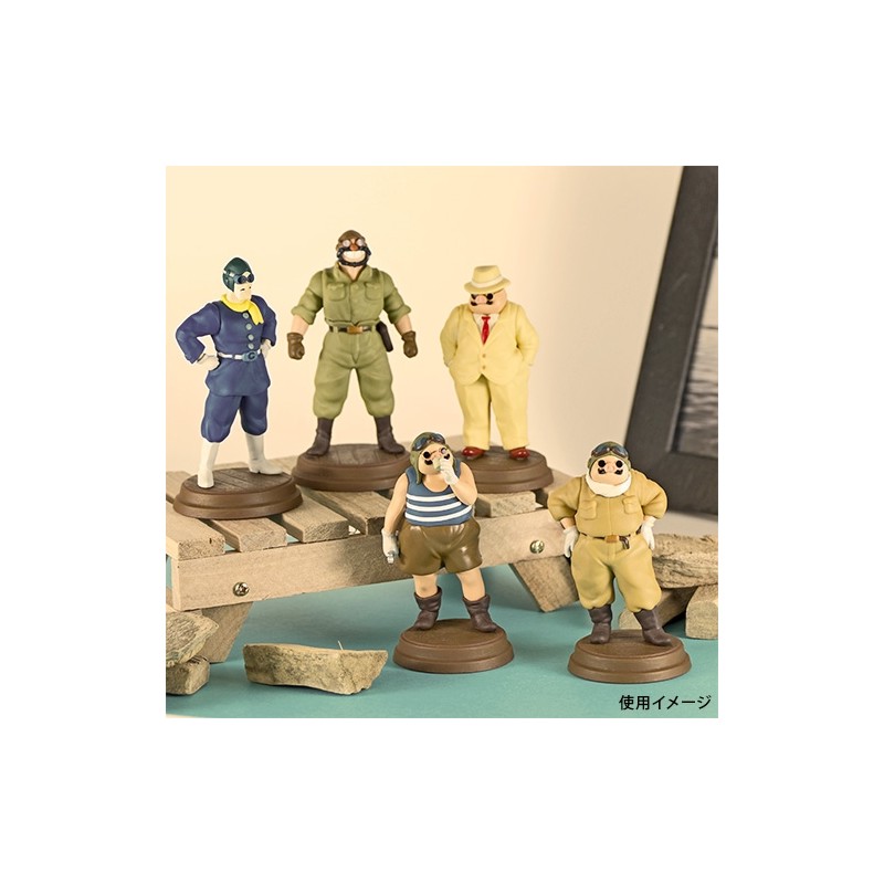 Figurines - Pose Collection Assort. de 6 Figurines Marco - Porco Rosso