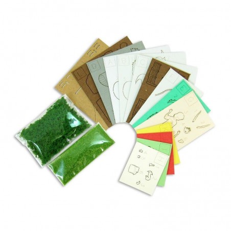 Teatros de papel - Diorama de papel Haku dragón & Chihiro - El viaje de Chihiro