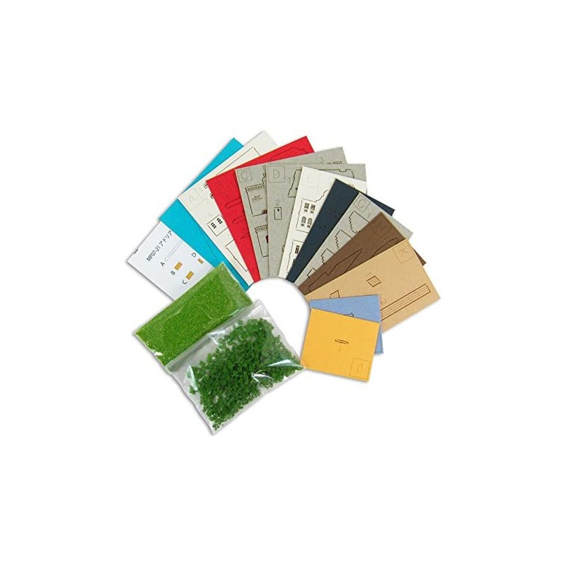 Teatros de papel - Adriano diorama de papel y hidroavión de caza - Porco Rosso