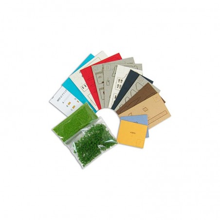 Teatros de papel - Adriano diorama de papel y hidroavión de caza - Porco Rosso