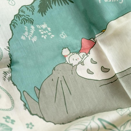 Textil - Pañuelo grande Encuentro misterioso 53x53 cm - Mi vecino Totoro