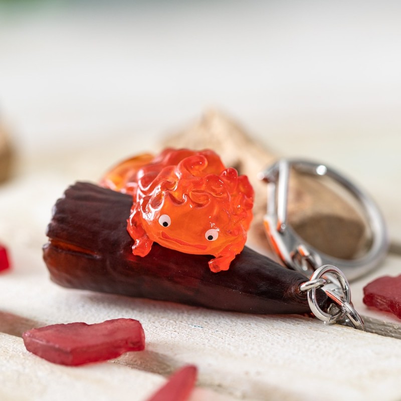 Llaveros - Llavero 3D Calcifer - El castillo ambulante