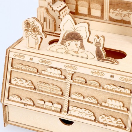 Maquetas - Maqueta de madera Panadería Kigumi - Nicky, la aprendiz de bruja