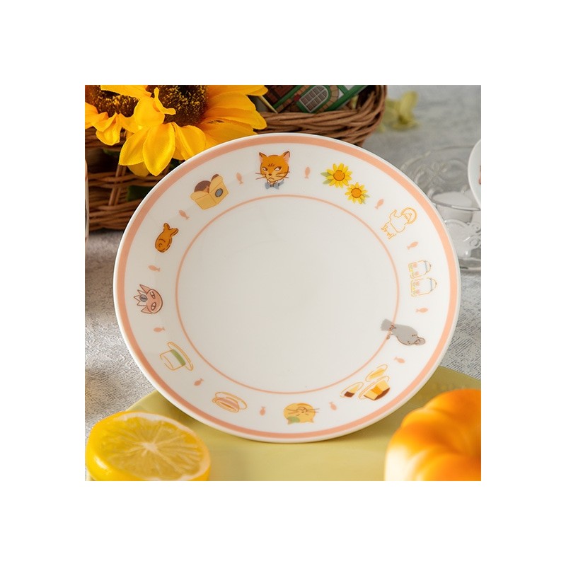 Cuisine et vaisselle - Assiette Heure du thé & chats - Le Royaume des chats