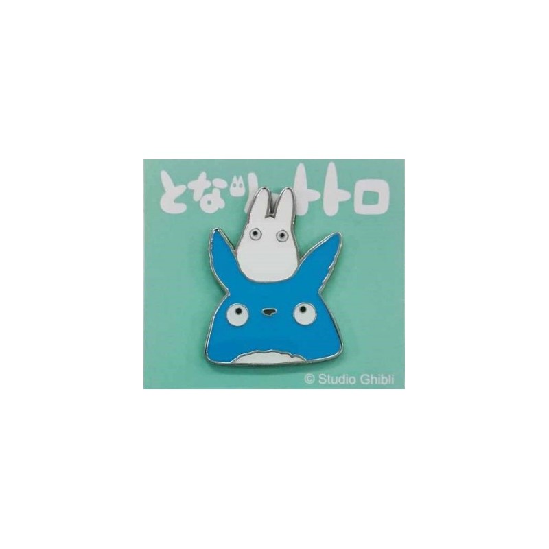 Pins - Pins Totoro Bleu et Blanc Gros Plan – Mon Voisin Totoro