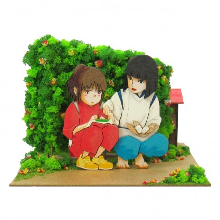 Teatros de papel - Diorama de papel Chihiro & Haku - El viaje de Chihiro