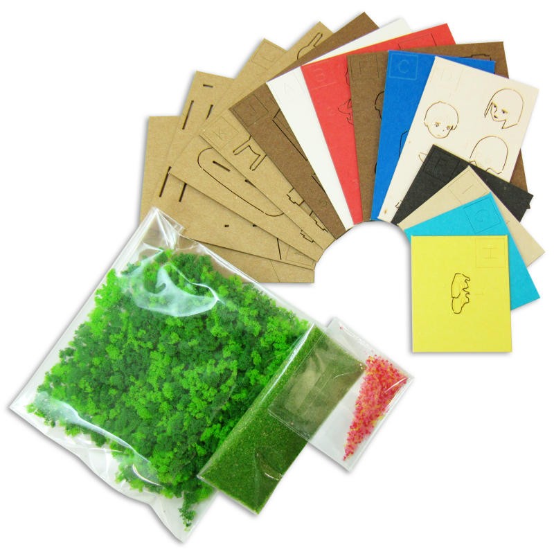 Teatros de papel - Diorama de papel Chihiro & Haku - El viaje de Chihiro