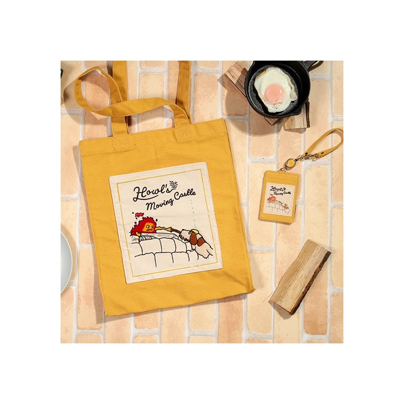 Accessoires - Pochette porte-carte Calcifer & Hinh - Le Château ambulant