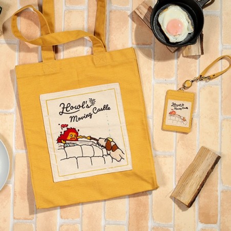 Accessoires - Pochette porte-carte Calcifer & Hinh - Le Château ambulant