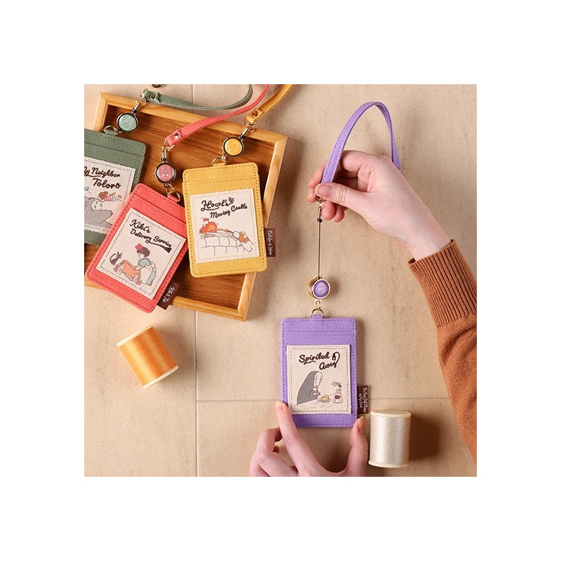 Accessoires - Pochette porte-carte Calcifer & Hinh - Le Château ambulant