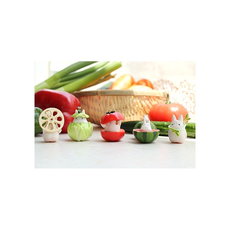 Figurines - Collection Totoro Légumes 1 Figurine Mystère - Mon Voisin Totoro