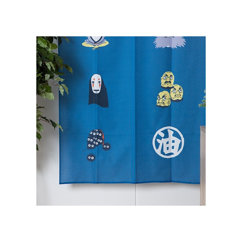 Rideaux - Rideaux Japonais Kichijo Bleu - Le Voyage de Chihiro