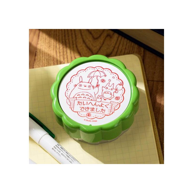 Accesorios de escritorio - Sello redondo Totoro - Mi vecino Totoro