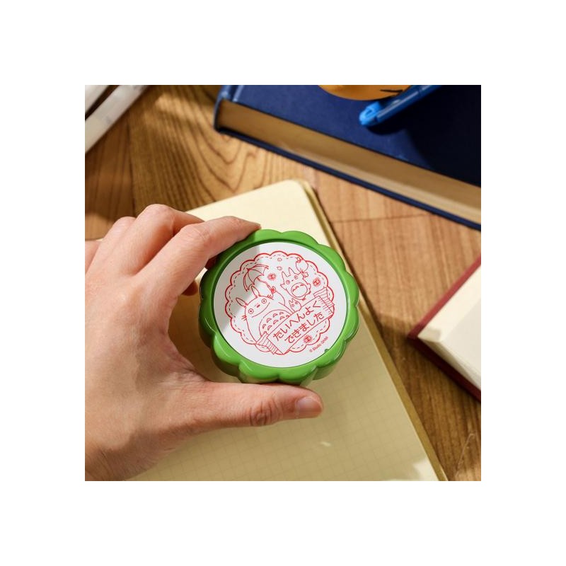 Accesorios de escritorio - Sello redondo Totoro - Mi vecino Totoro