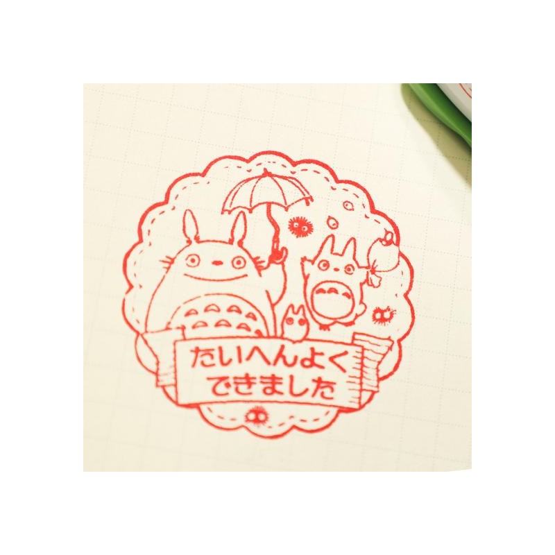 Accesorios de escritorio - Sello redondo Totoro - Mi vecino Totoro