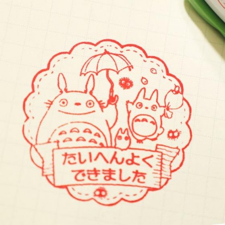 Accesorios de escritorio - Sello redondo Totoro - Mi vecino Totoro