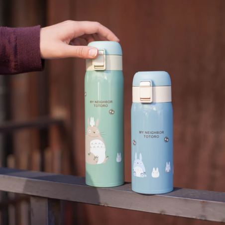 Cocina y vajilla - Termo 350ml Azul mate - Mi vecino Totoro