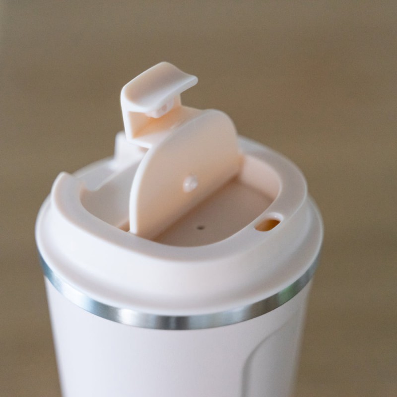 Cocina y vajilla - Taza isotérmica 350ml Rosa mate - Nicky, la aprendiz de bruja