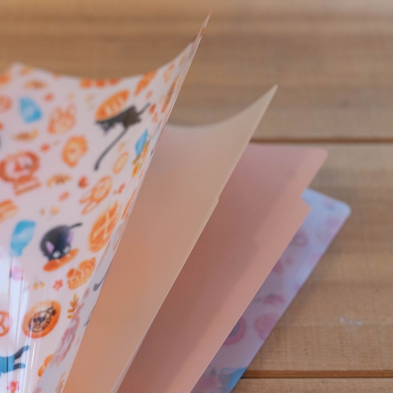 Storage - A4 size Clear with 3 flaps Pastry - Kiki’s Delivery Service