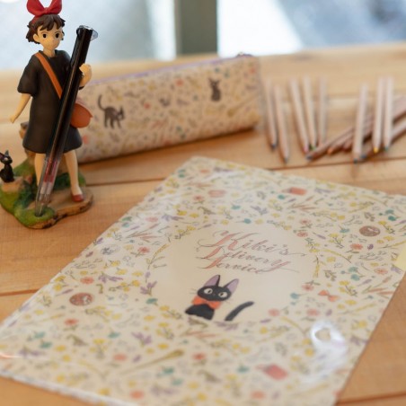 Archivadores - Carpeta A4 con 3 solapas Flores - Nicky, la aprendiz de bruja