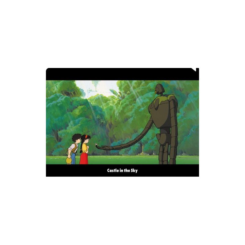 Classement - Chemise A4 Robot Jardinier & Sheeta et Pazu- Le Château dans le ciel