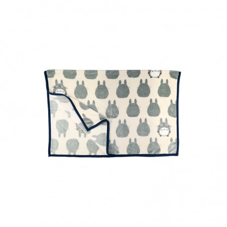 Ropa de hogar - Manta grande Silueta Totoro Gris 200x140 cm - Mon Voisin Toto