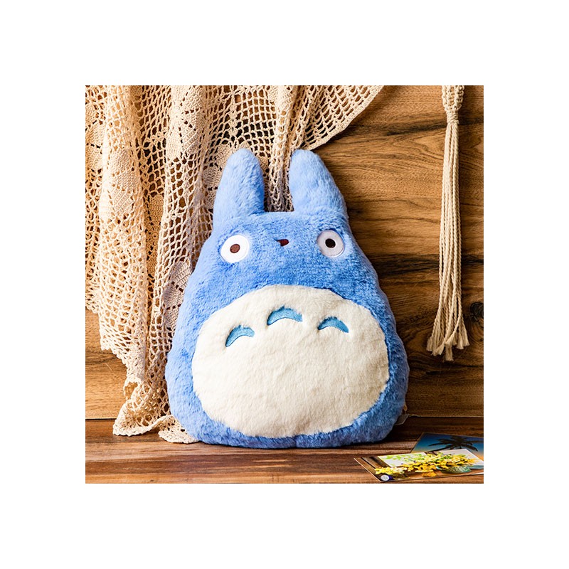 Coussins - Coussin Nakayoshi Totoro Bleu - Mon Voisin Totoro