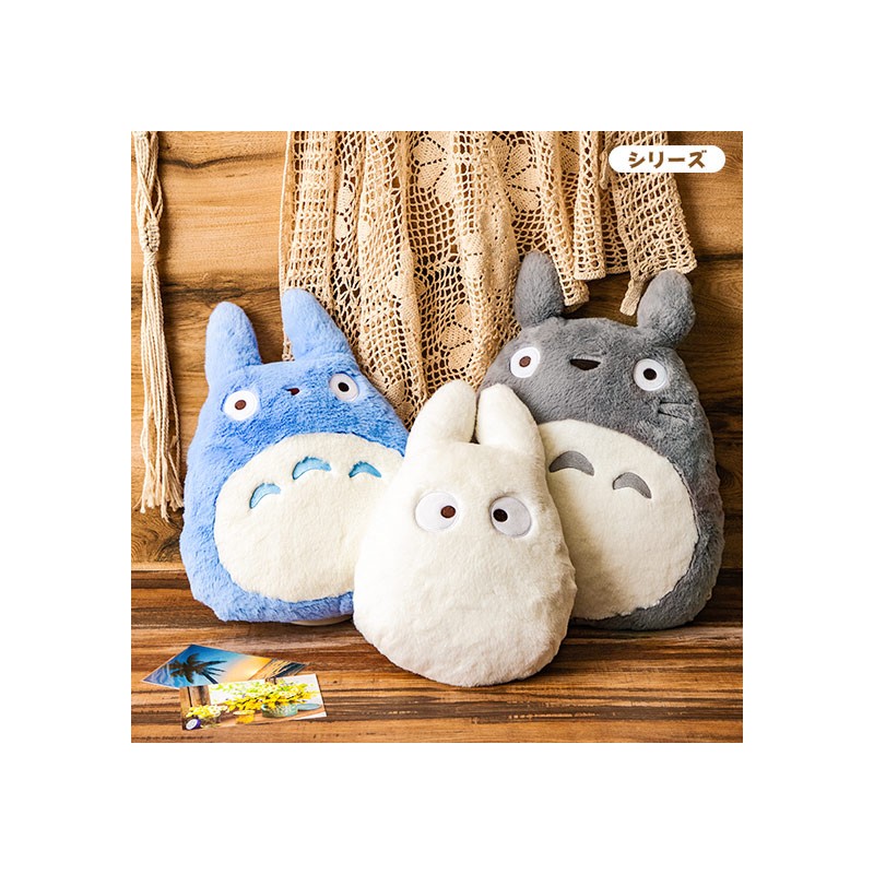 Coussins - Coussin Nakayoshi Totoro Gris - Mon Voisin Totoro